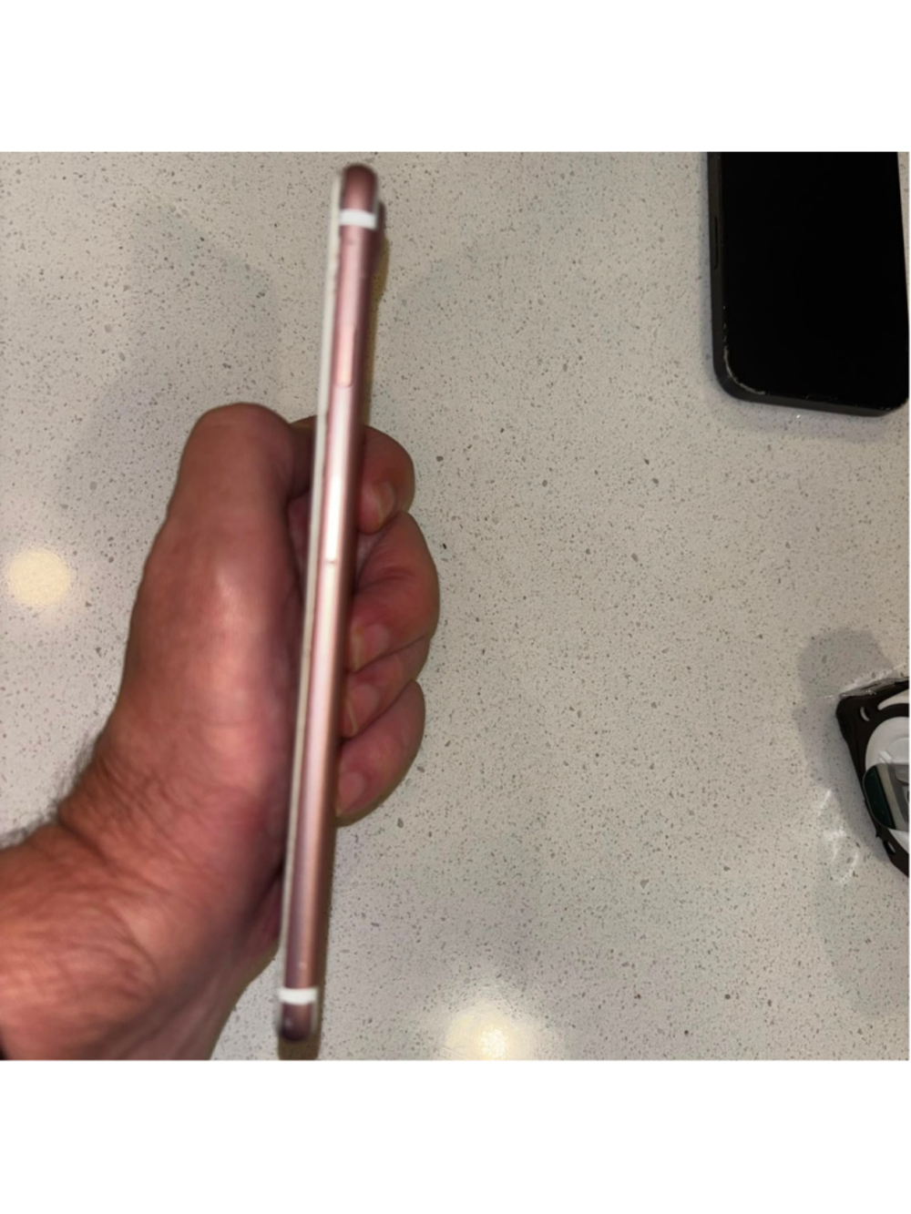 Apple iPhone 7 Plus Rose Gold A1784 Untested Cracked As Is Parts Repair #C151b - Picture 8 of 10